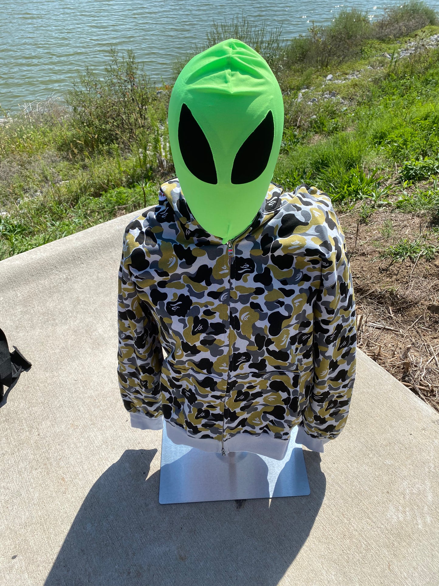 OG Bape Osaka City Camo Full Zip Hoodie