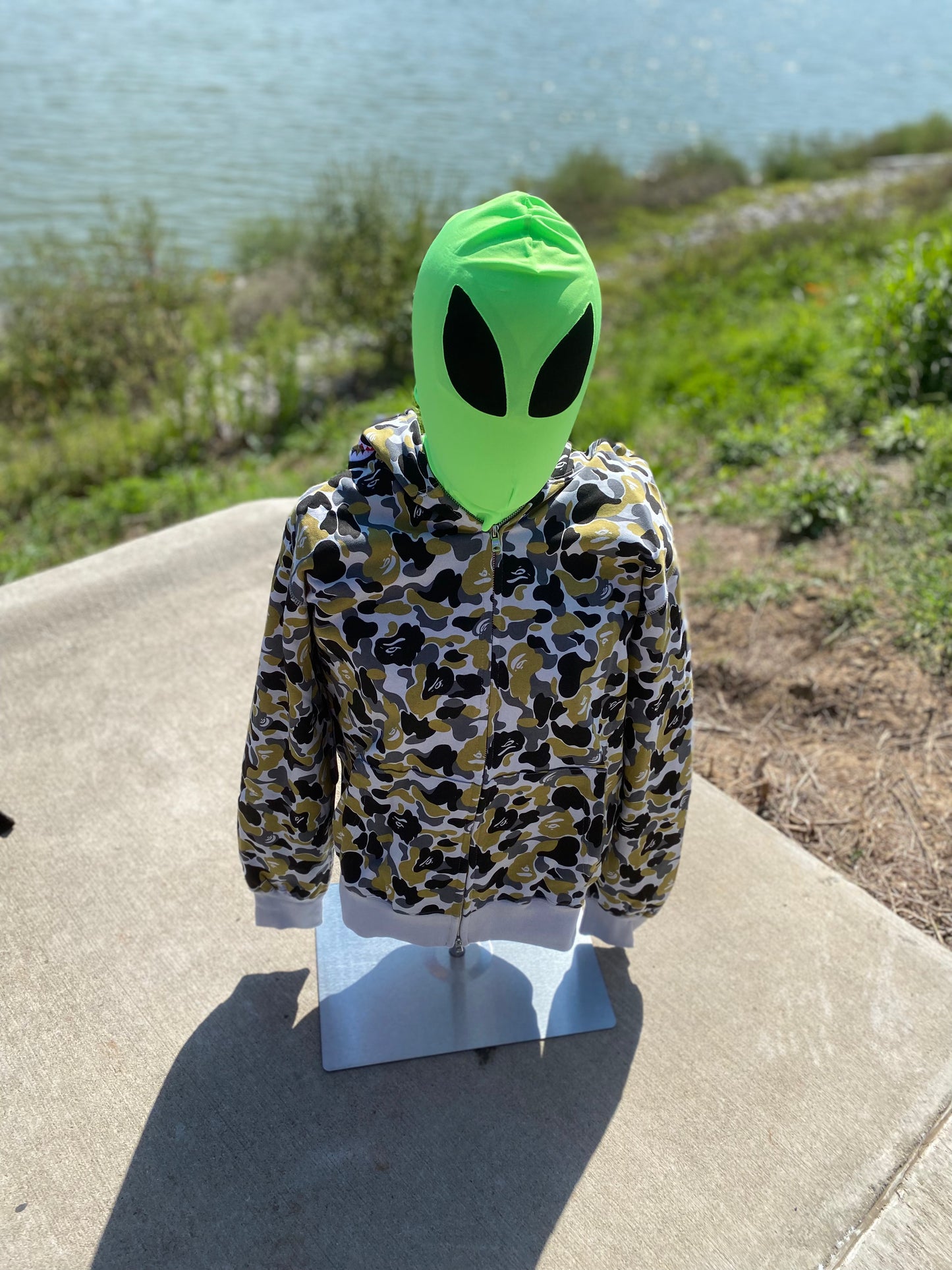 OG Bape Osaka City Camo Full Zip Hoodie