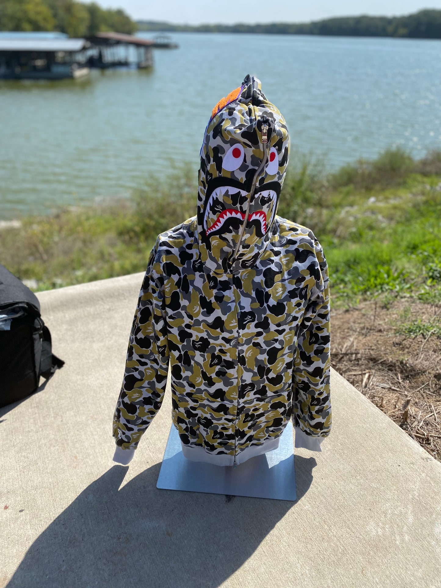 OG Bape Osaka City Camo Full Zip Hoodie