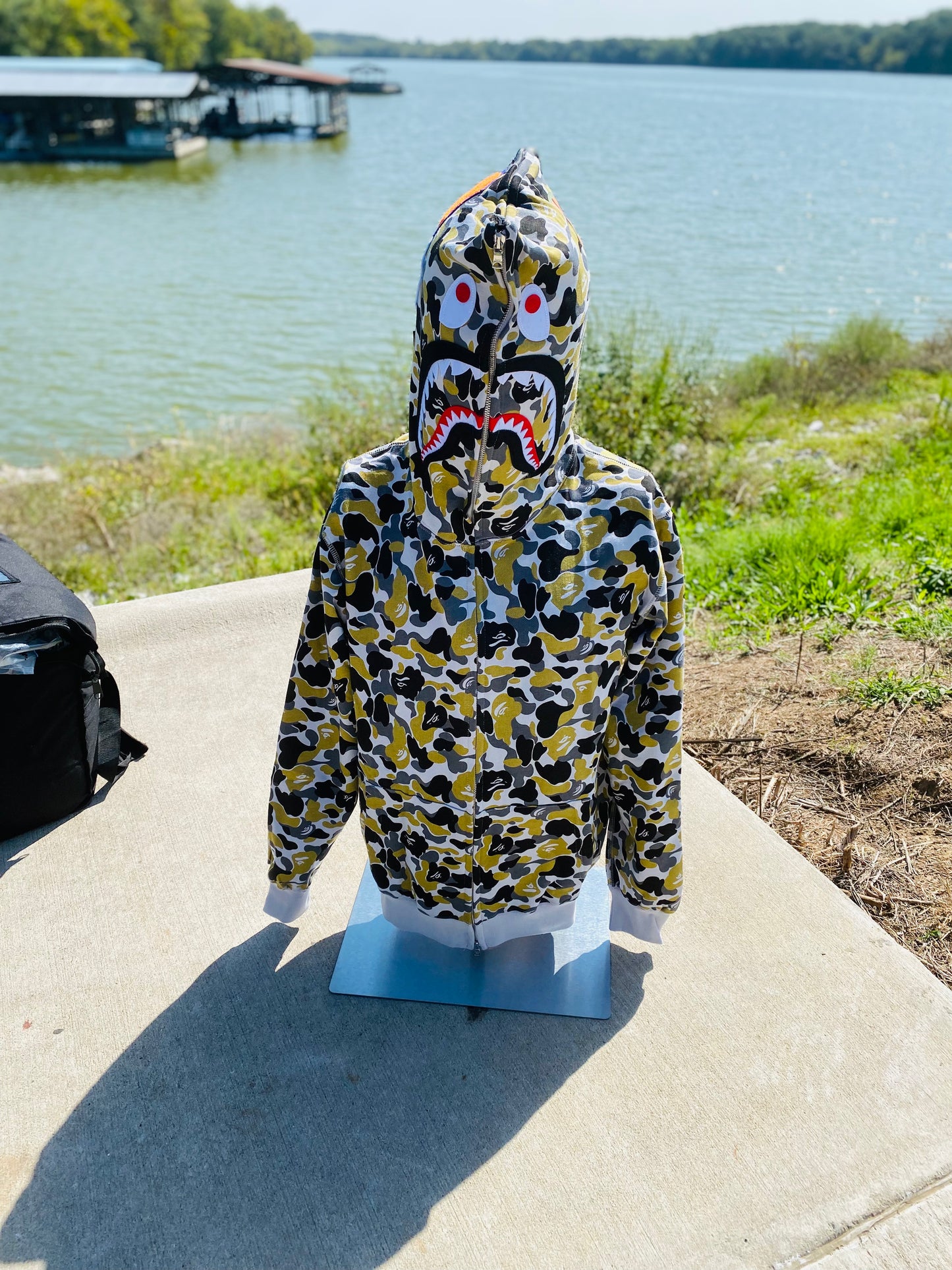OG Bape Osaka City Camo Full Zip Hoodie