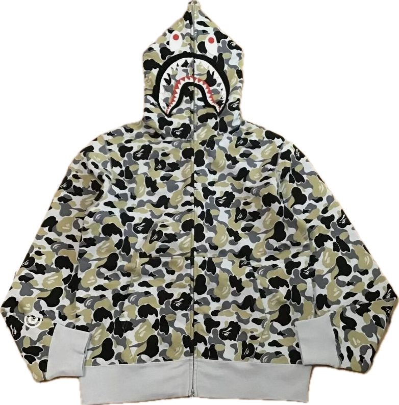 OG Bape Osaka City Camo Full Zip Hoodie