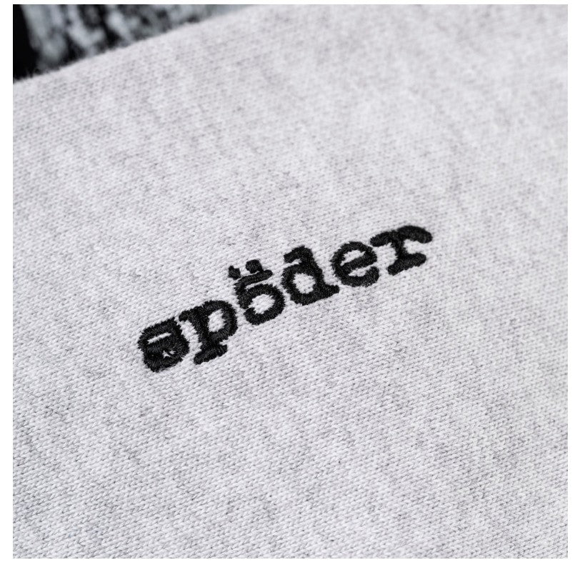 Sp5der Triple 5 Stitch Zip Up Black Hoodie