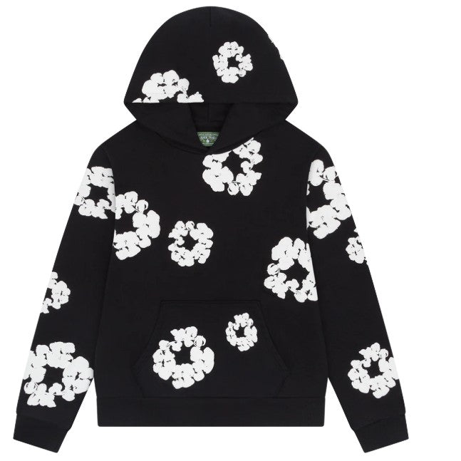 Black Denim Tears The Cotton Wreath Sweatshirt