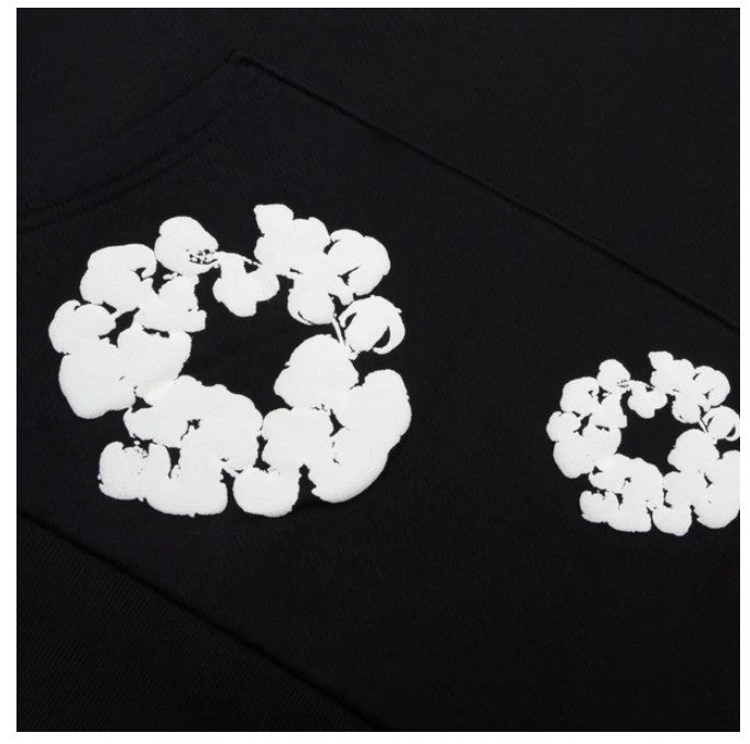 Black Denim Tears The Cotton Wreath Sweatshirt