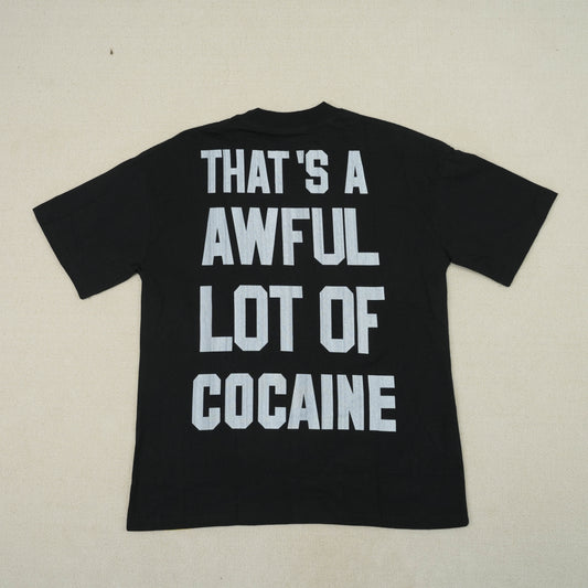 Asaali x That's an Awful Lot of Cough Syrup Tony Montana edition black t-shirt