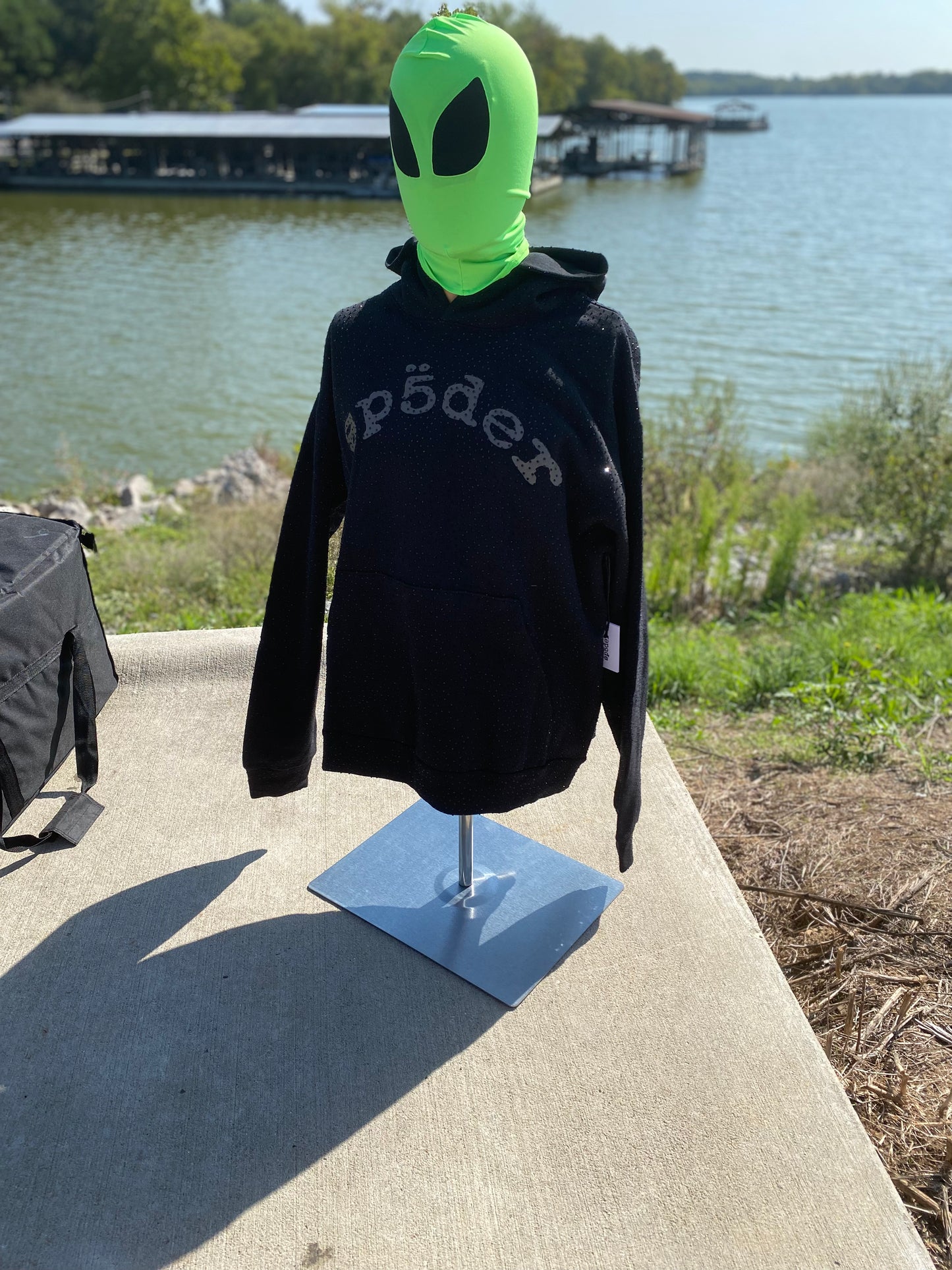 Sp5der VVS Hoodie Black