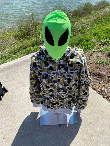 OG Bape Osaka City Camo Full Zip Hoodie