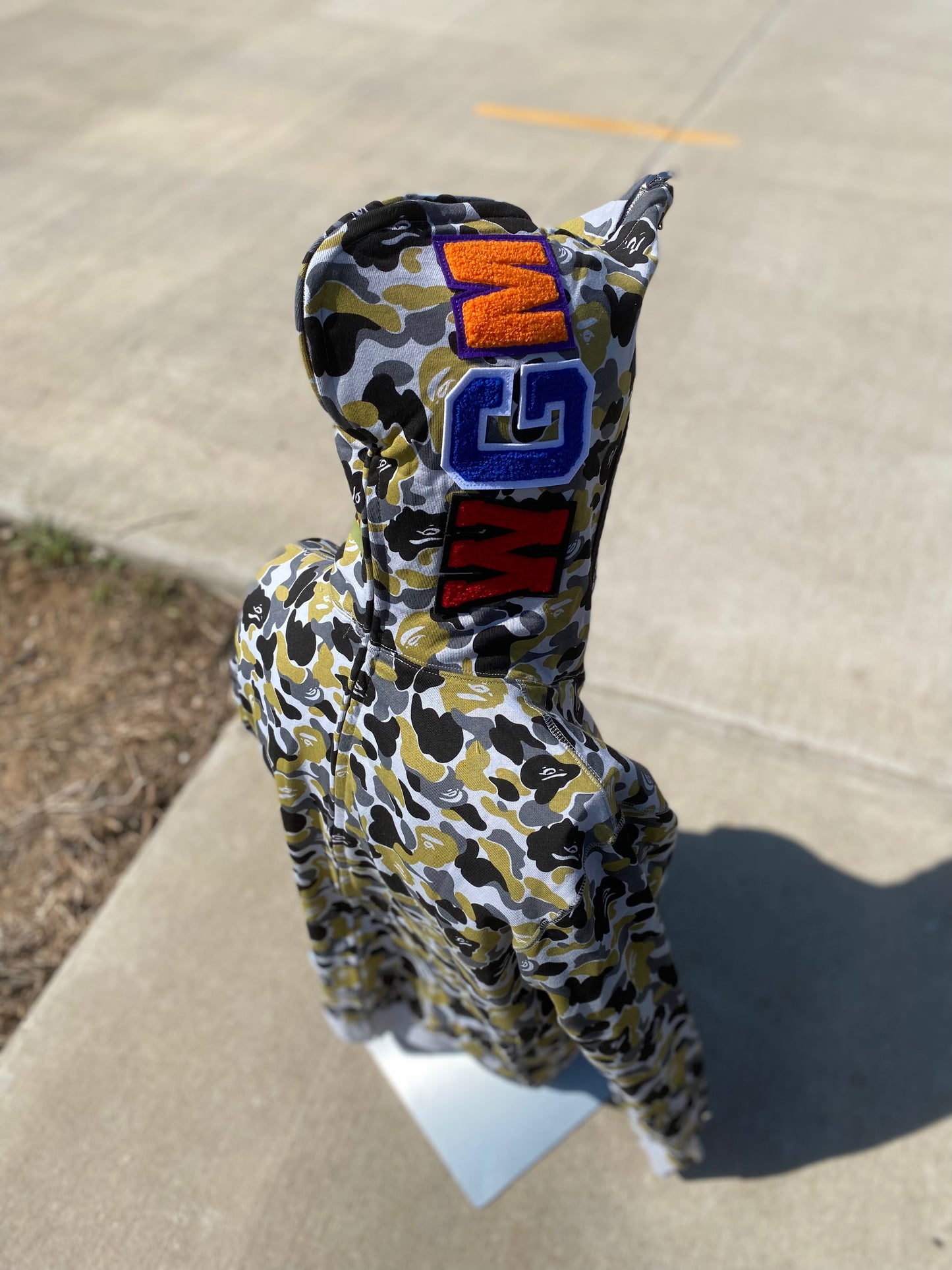 OG Bape Osaka City Camo Full Zip Hoodie