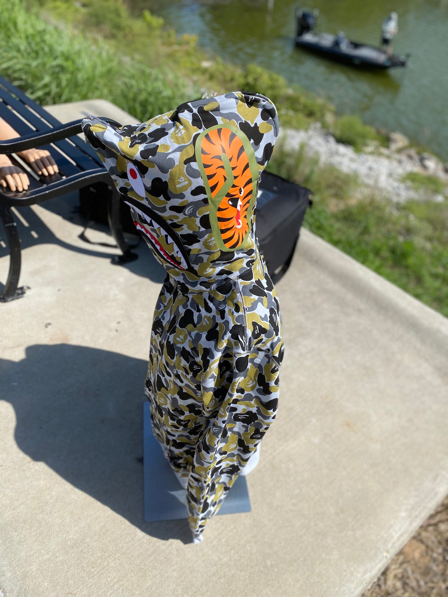 OG Bape Osaka City Camo Full Zip Hoodie