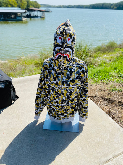 OG Bape Osaka City Camo Full Zip Hoodie