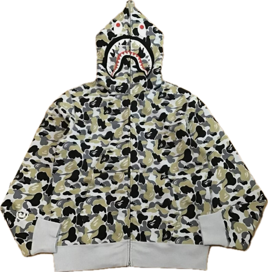 OG Bape Osaka City Camo Full Zip Hoodie