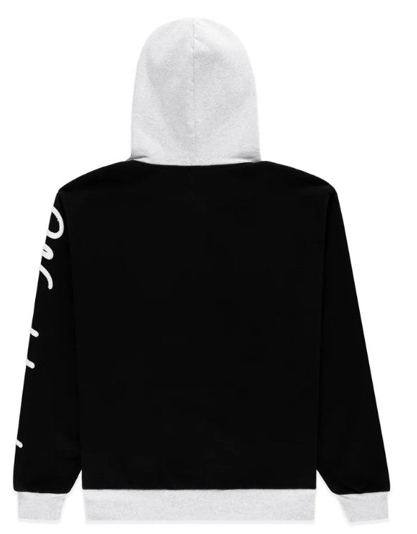 Sp5der Triple 5 Stitch Zip Up Black Hoodie