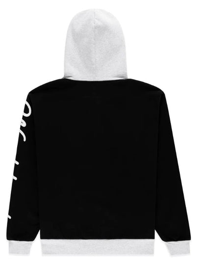 Sp5der Triple 5 Stitch Zip Up Black Hoodie