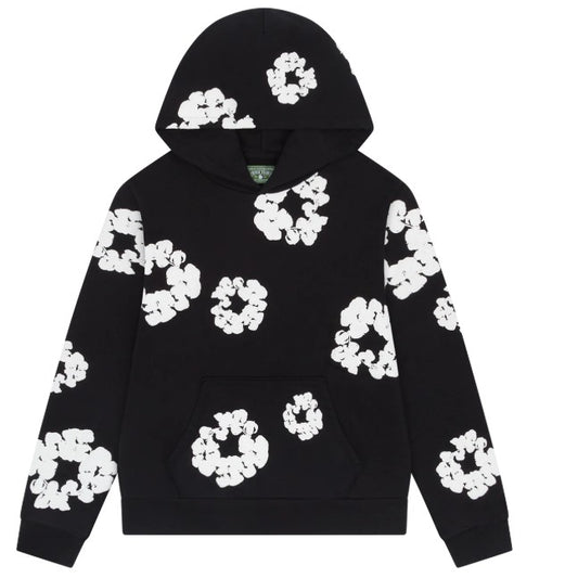 Black Denim Tears The Cotton Wreath Sweatshirt