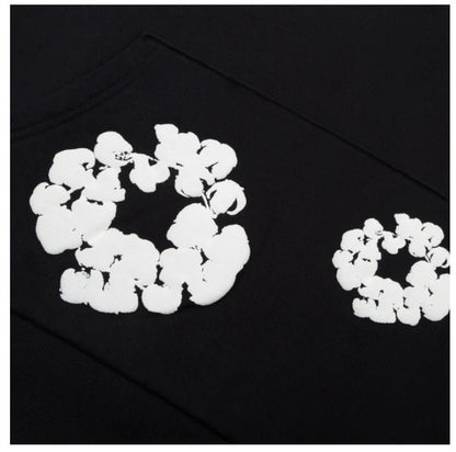 Black Denim Tears The Cotton Wreath Sweatshirt