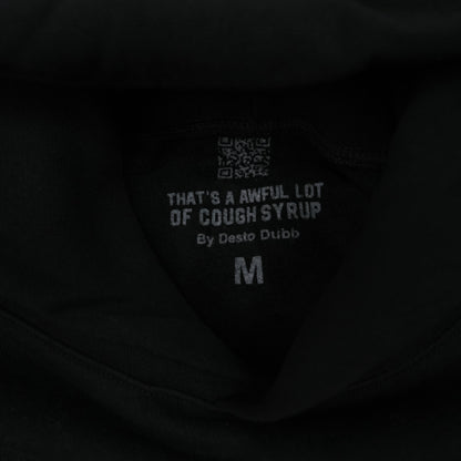 Cough Syrup Bank Black Hoodie