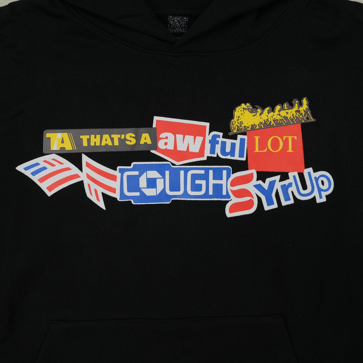 Cough Syrup Bank Black Hoodie