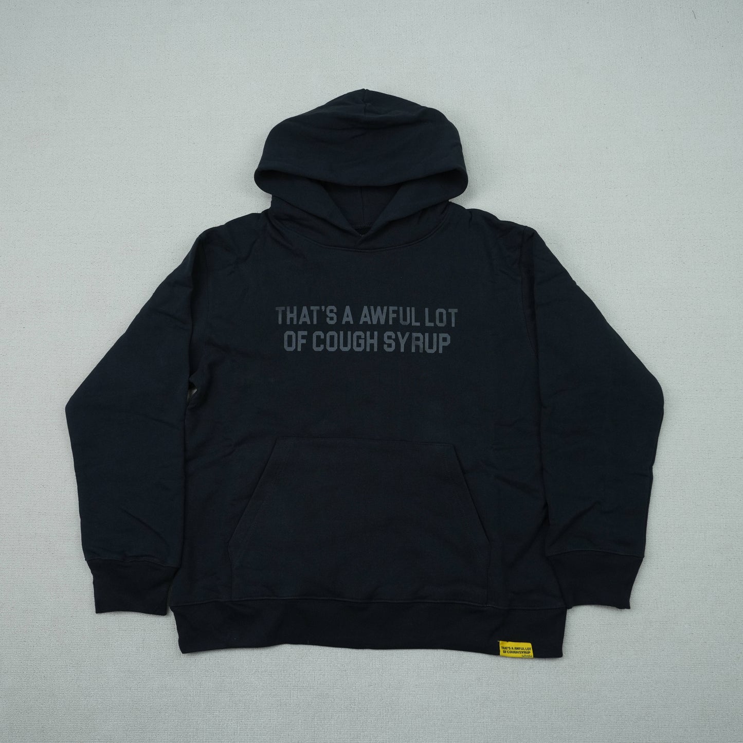 Cough Syrup Hoodie Black/Black