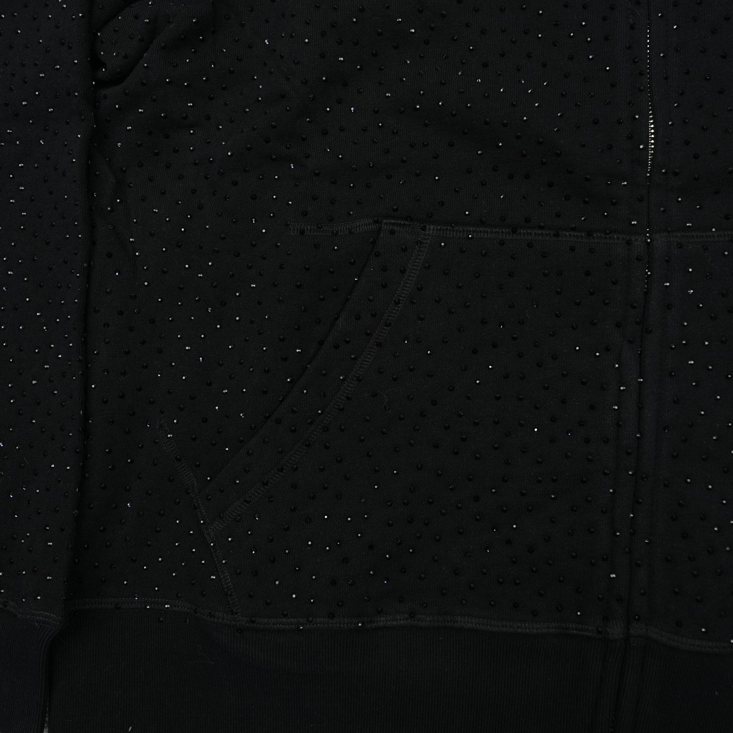 Cough Syrup Hoodie Black Rhinestone (VVS)