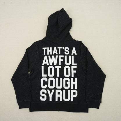 Cough Syrup Hoodie Black Rhinestone (VVS)