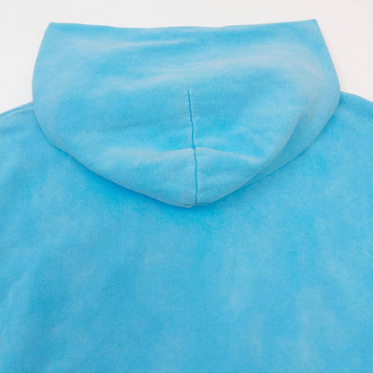 Sp5der OG Web V2 Spray Hoodie Light Blue
