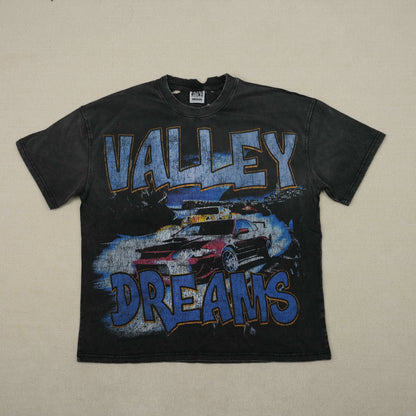 Vale Black Forever Mount Akina car graphic t-shirt