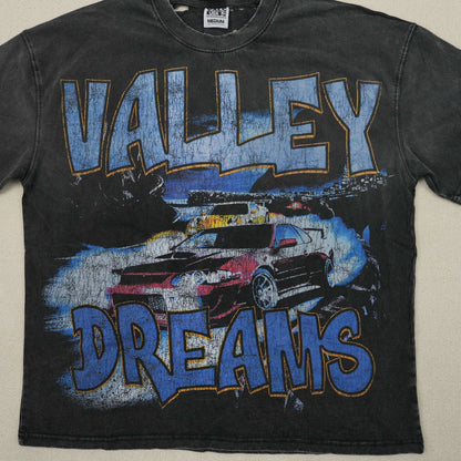 Vale Black Forever Mount Akina car graphic t-shirt