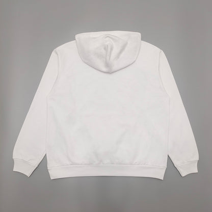 Sp5der OG Rhinestone Hoodie White
